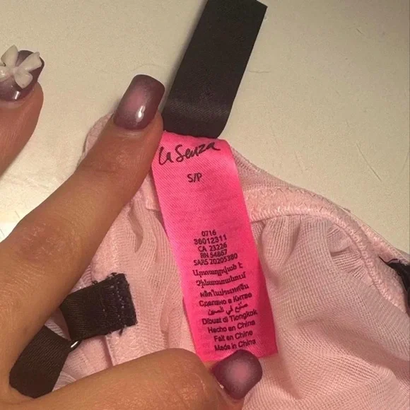 💜La Senza Lace Babydoll Dress Size Small - Picture 8 of 8